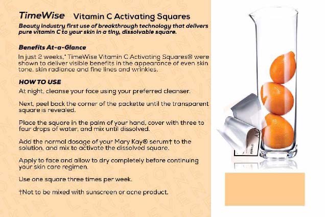 Vitamin C Activating Squares