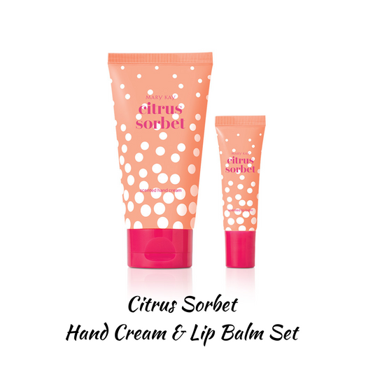 Citrus Sorbet Hand Cream & Lip Balm Set